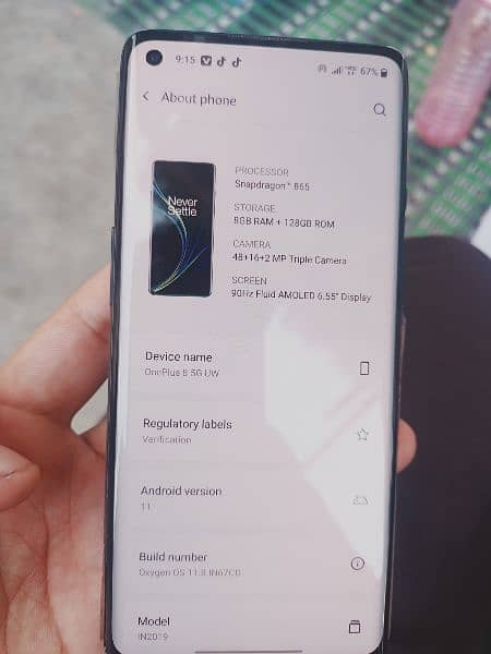 OnePlus 8 5G ye 8/128 2