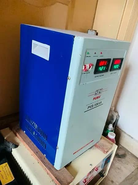 Imported PUMA Double coil Servo Stabilizer 10KVA-03007823531 3