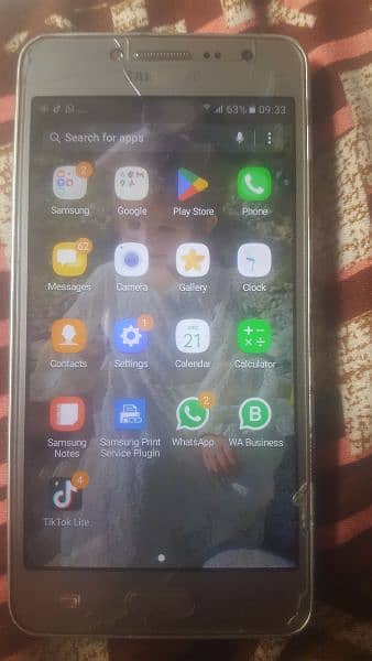 Samung Galaxy grand prime plus 1