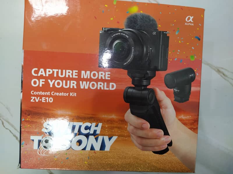 Sony Alpha ZV-E10 Vlog Camera - Like New, Made in Thailand, Purchased 6