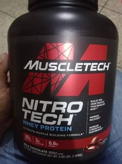 Nitro tech whey protein 4lbs 0