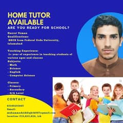 "Hazrat Usman - Home Tutor & BSCS Student" 0