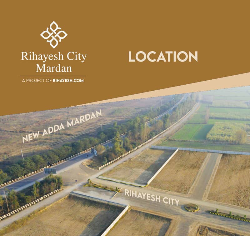 10 Marla Plot in Rihayish City Mardan near General Bus Stand(Commercial Hub) 7