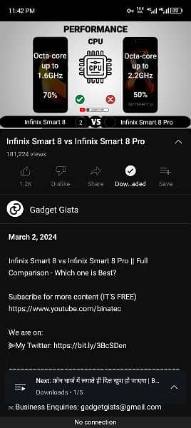 Infinix smart 8 5