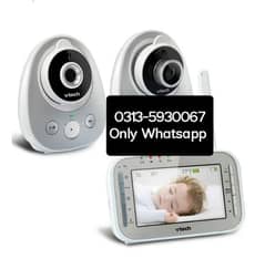 VTech Video Baby Monitor 170 Talk-back Intercom 2 Cameras