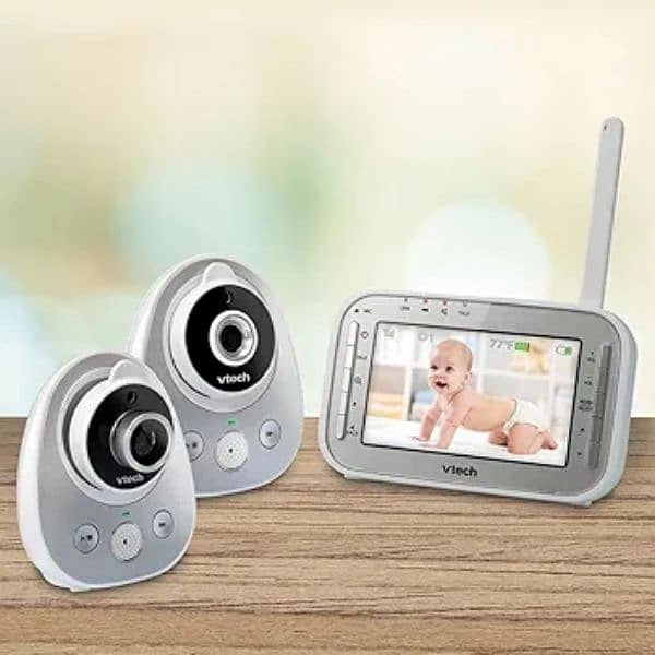 VTech Video Baby Monitor 170 Talk-back Intercom 2 Cameras 3