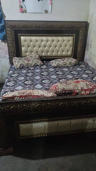 King size bed\double bed\wooden bed\bed room set\bed set\furniture 3