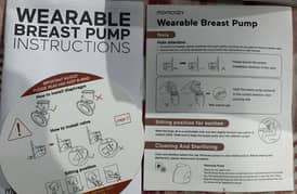 electric breast pump wearable single