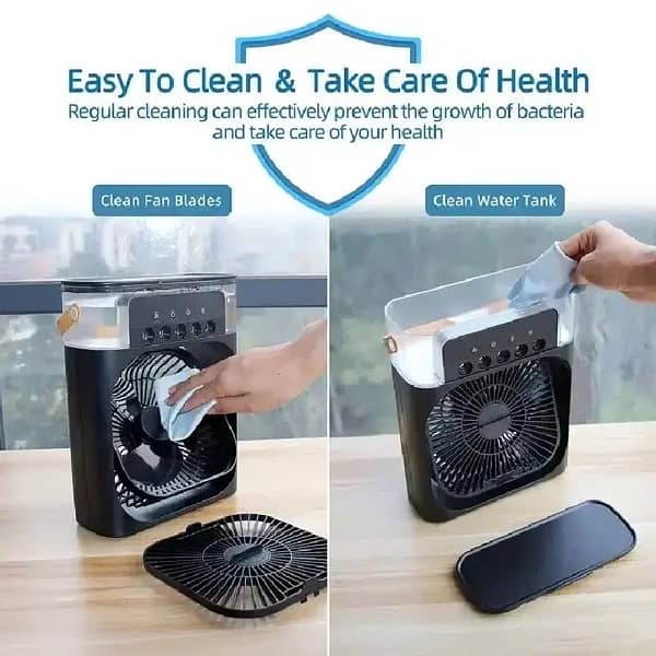 Mist Fan portable humidifier air conditioner three in one air cooler 10