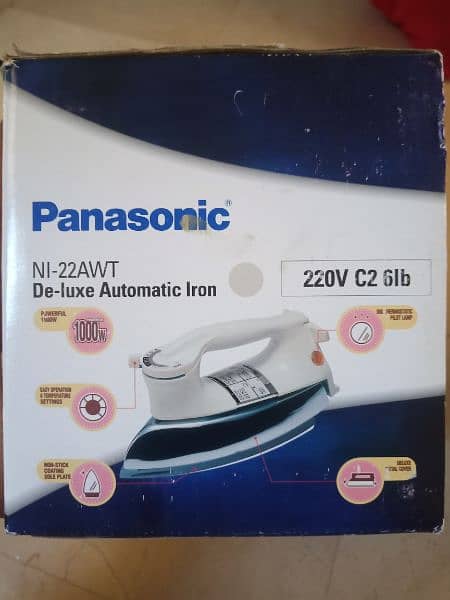 Panasonic NI-22AWT De_luxe Automatic Iron 1