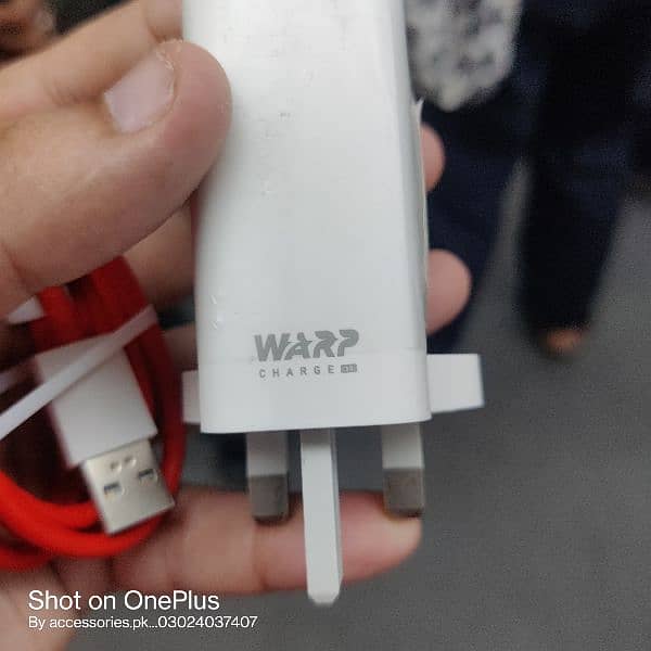 OnePlus warp charger 30w genuine pair for OnePlus 7t/7pro/7tpro/8/8pro 3