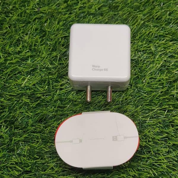 OnePlus warp charger 65w genuine pair for OnePlus 8t/9r/9/9pro/nord 2 6