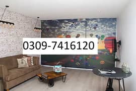 3D Wallpapers and Wall Branding for Offices and shops in Islamabad