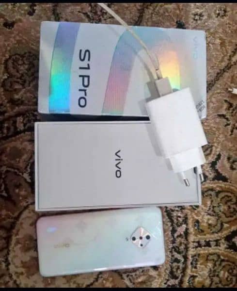 Vivo S1 Pro Full Box 8/128 10/10 Condition Contact Number,0305,6949475 6