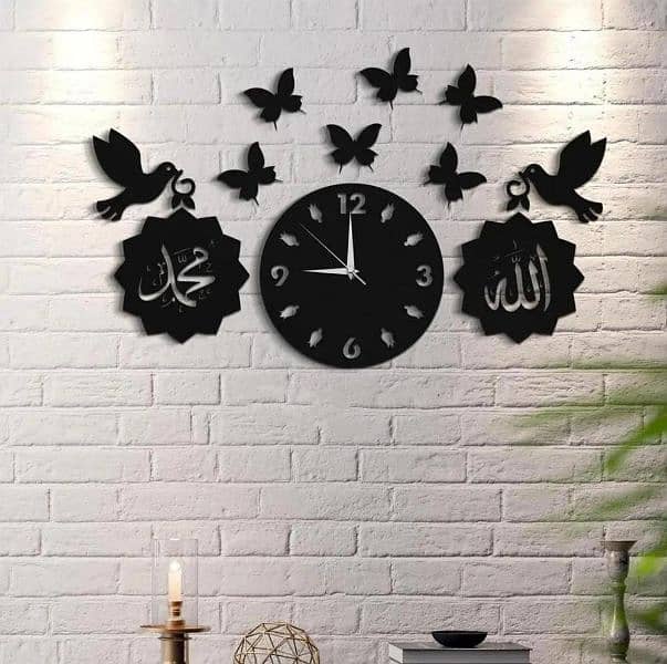 Islamic analogue wall clock 3