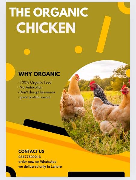 we sale organic chicken 0