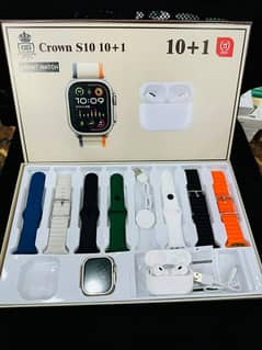 Smart Watch / Title Crown S10 10+1/ With Free Airbuds 0