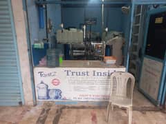 RUNING RO PLANT COMMERCIAL WATER SHOP SETUP FOR SALE