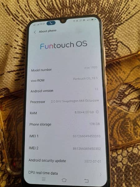 Vivo s1 paru 8 128 6