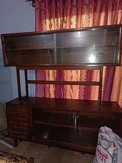 Old original Wooden Showcase