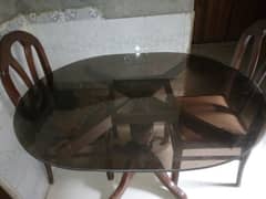 dining table wid 4 chairs , 0