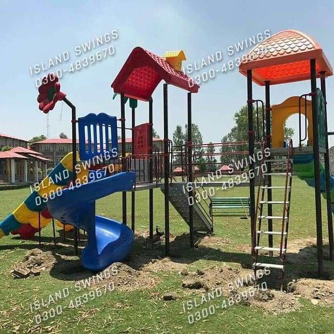 Swings | Slides | kids Joyland | Kids Rides | Jholay | Sea Saw 10