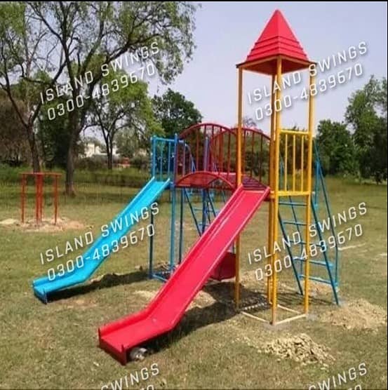 Swings | Slides | kids Joyland | Kids Rides | Jholay | Sea Saw 12