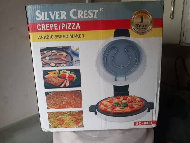 Silver Crest Pizza maker 3