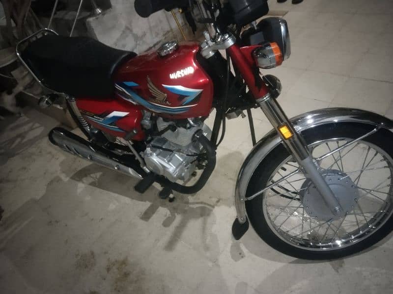 Honda cg 125 2024 model lush condition 0