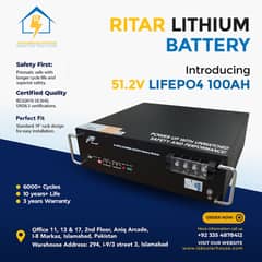 Ritar lithium battery/51.2v lithium battery/Solar battery