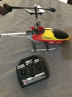 Rc helicopter with remote