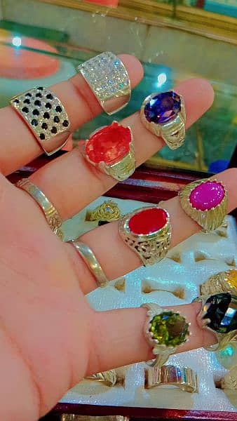 chande ki ring reyal stone available 8