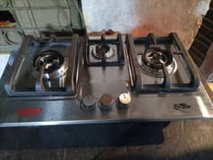 AUTO NEW JAPANESE KITCHEN GAS STOVE LPG HOOB HOB AIR HOOD 03044767637