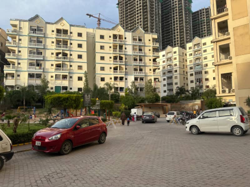 804 sq ft 2 bed ground floor apartment Defence Residency DHA 2 Islamabad for rent 0