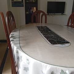 6 seater Wooden Dining table