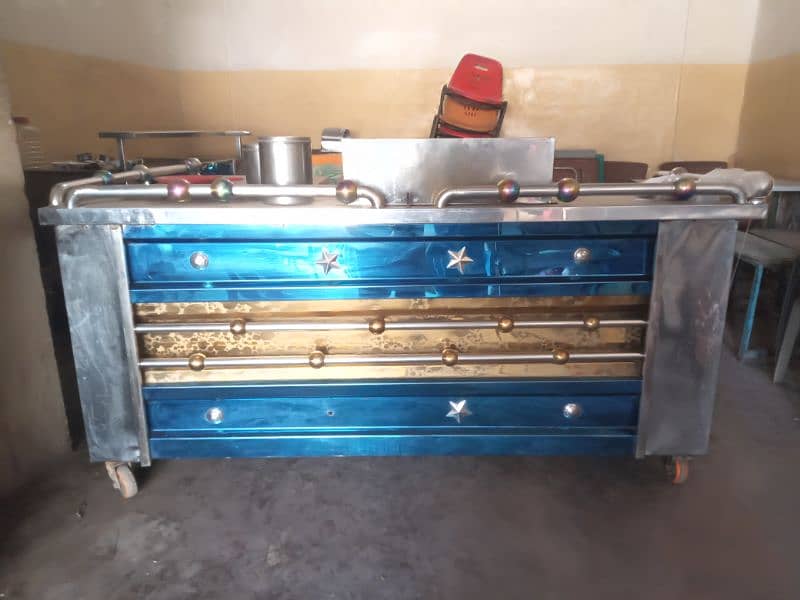 Tea Counter with Paratha Counter with other assoseries 1