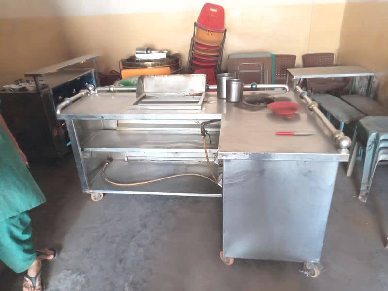 Tea Counter with Paratha Counter with other assoseries 13