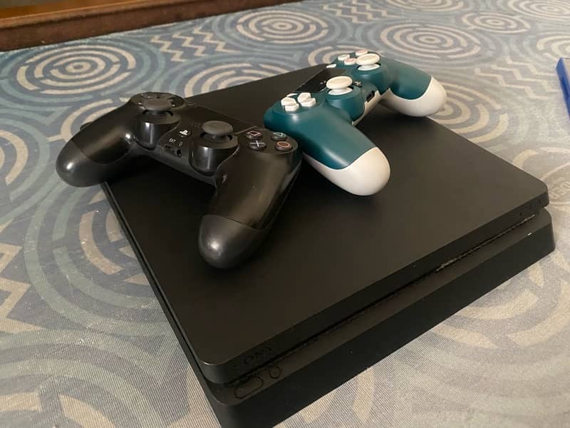 Ps4 Slim 500gb With Games Gta5 / Unchated4 7