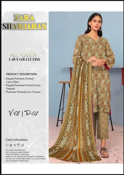 zara shah brand suit in lawn 4