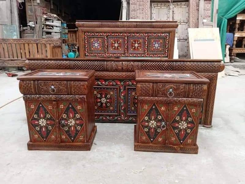 queen size bed king bed wooden bed chinoty bed 2