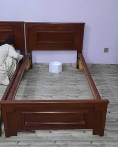 Two single beds available for sale in good condition 0