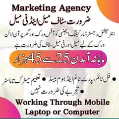 we are hiring call center agent's male and female both can apply