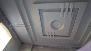 gypsum roof ceiling & wall decoration 0