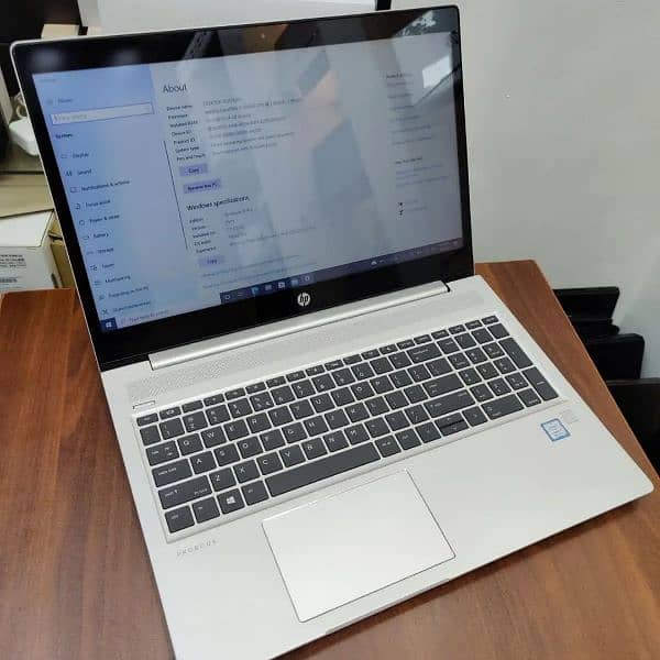 HP Probook 450 G6 ° Numeric & Touchscreen ° i5 8th Gen ° 16/512GB 5