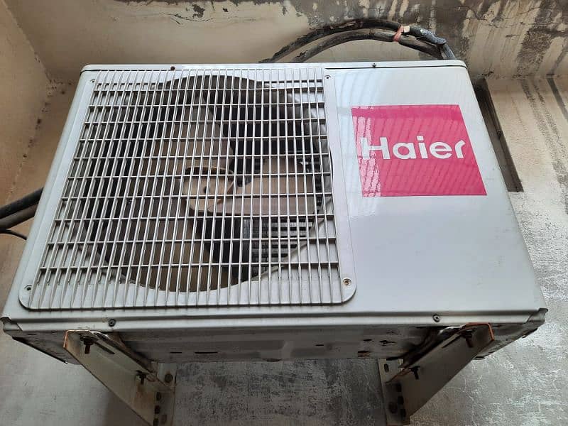 Haier Ac 1 ton Chill Cooling Jumbo Outdoor New condition Ph:3457741641 1