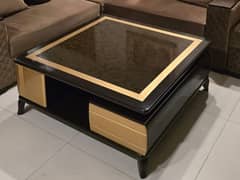 Antique Design Center Table & Coffee Table