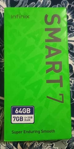 Infinix Smart 7  4/64 like new contact Whatsapp only 03082880177 0