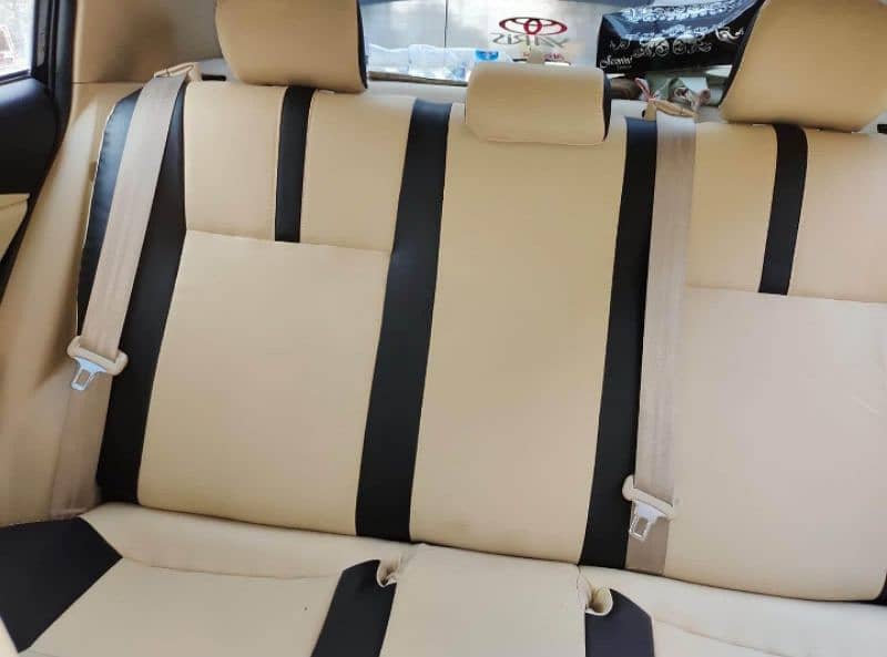 Toyota Corolla seats poshish 3