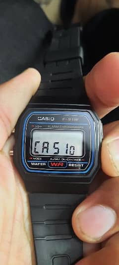 Casio F91w Orignal Watch Made In Malaysia Condition 10 by 9 0