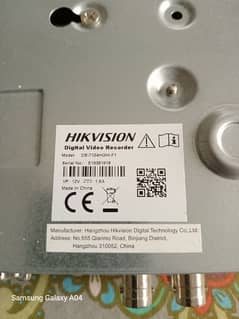 DVR Hikvison 0